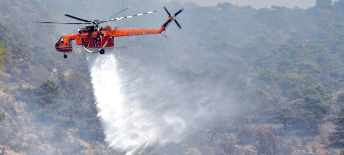 Πολύ υψηλός ο κίνδυνος πυρκαγιάς σήμερα -Σε ποιες περιοχές (χάρτης)